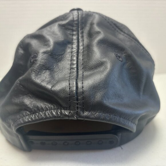 Pittsburgh Steelers Vintage Leather Steelers Hat - Size OS - CL - Picture 3 of 6